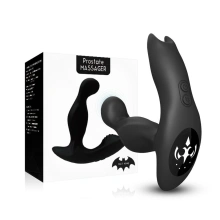 Masażer Prostaty Bat King Black B - Series Joy Czarny | 100% ORYGINAŁ| DYSKRETNA PRZESYŁKA